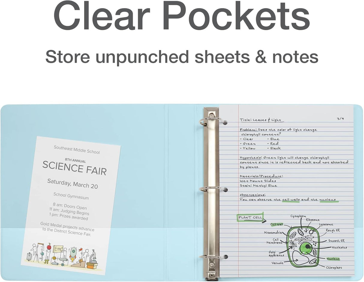 Oxford 1.5-Inch One-Touch Easy Open Binders - Assorted Natural Pastels-078787093652-LR-359283-4-LR eShop