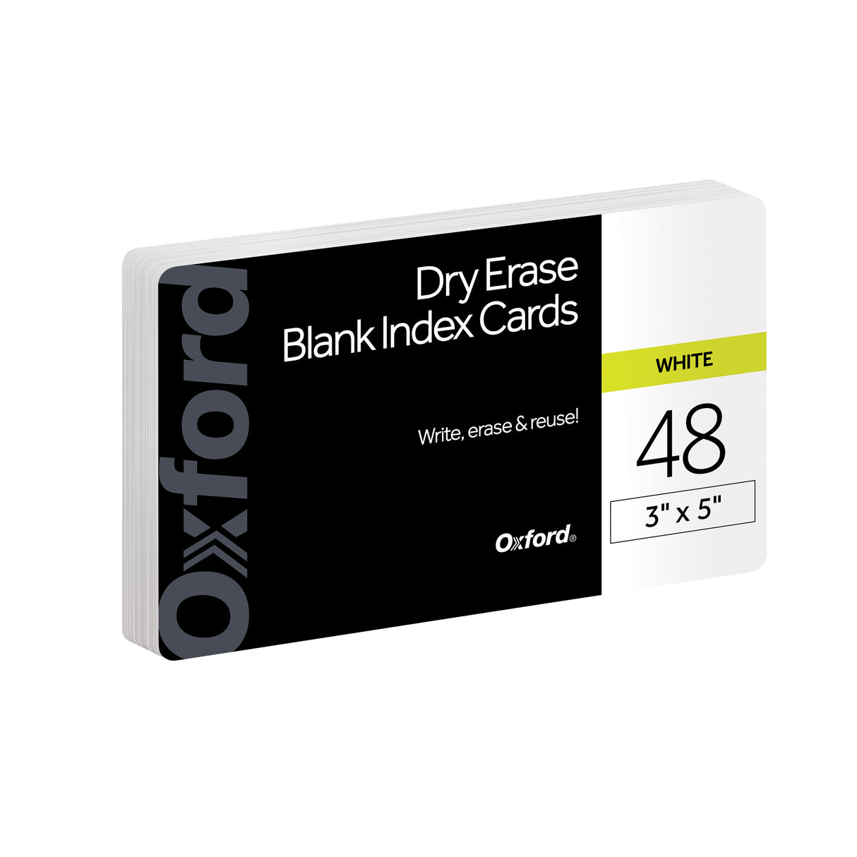 Oxford Blank Dry Erase Index Cards - 3" x 5", 48 count-078787635180-LR-354506-1-LR eShop