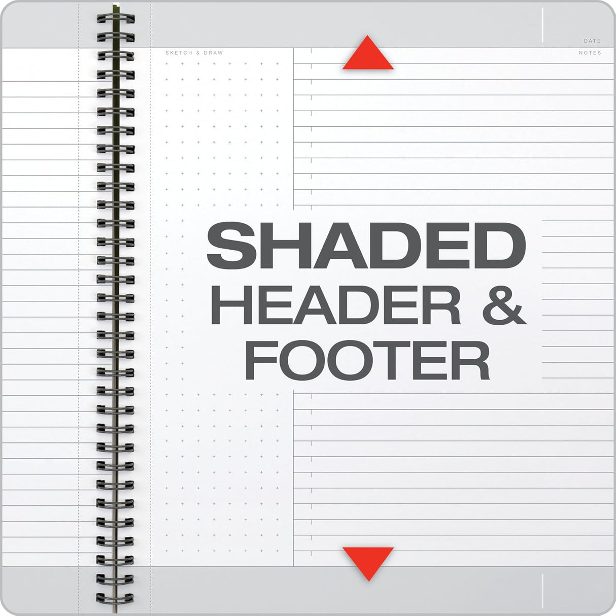 Oxford Idea Collective Action Ruled Notebook, 11" x 8.25"-025932570193-LR-325150-6-LR eShop