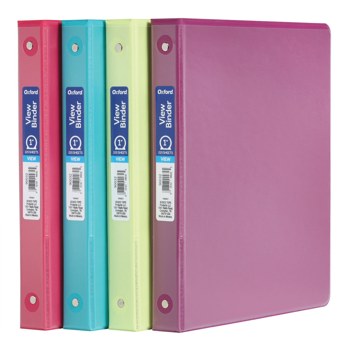 Oxford View Binder - Assorted Colors, 1"-078787900325-LR-354507-1-LR eShop