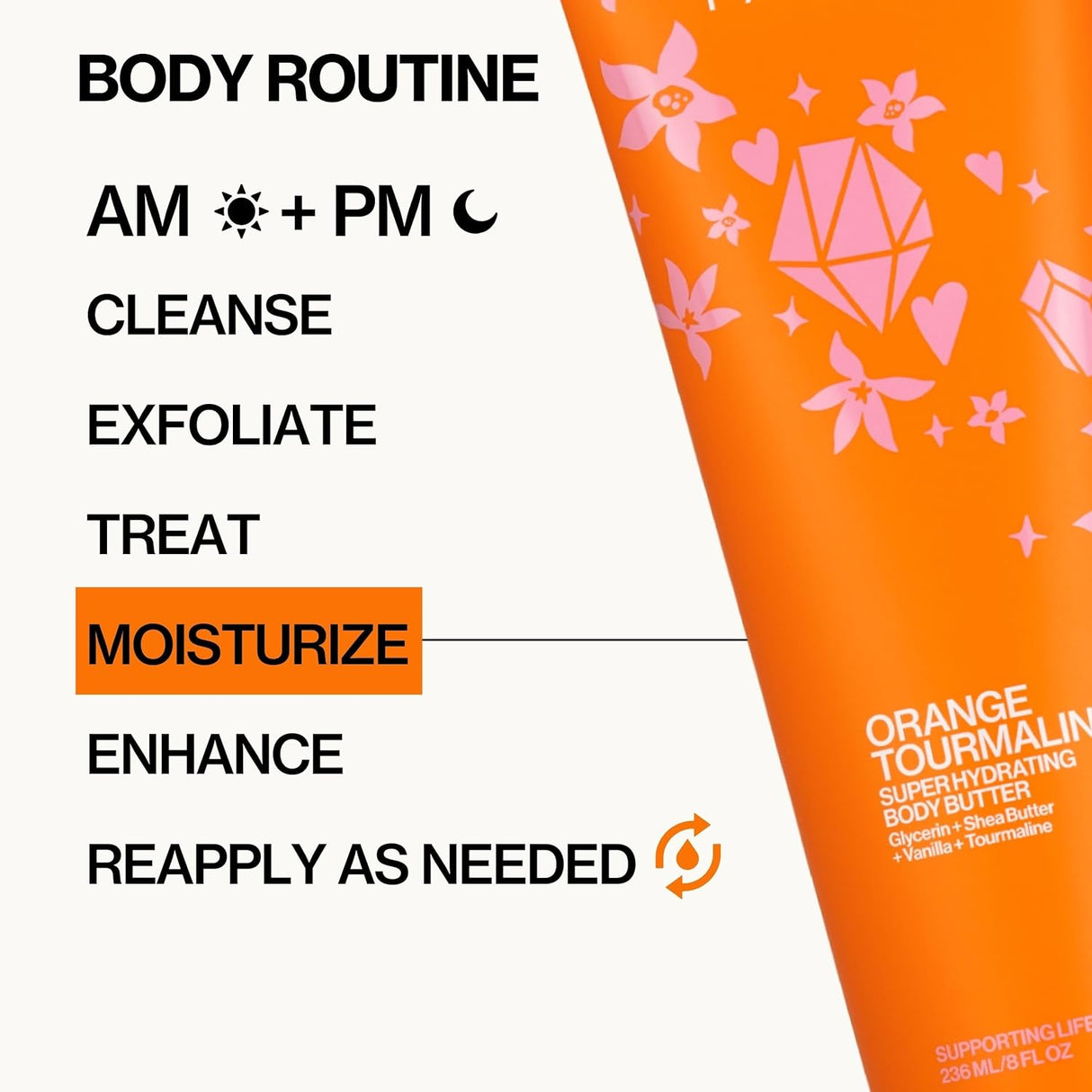 Pacifica Super Hydrating Body Butter - Orange Tourmaline, 8 oz-687735624352-LR-362414-11-LR eShop