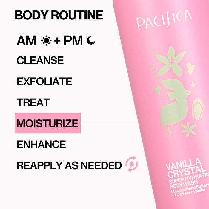 Pacifica Super Hydrating Body Wash - Vanilla Crystal, 12 oz-687735624345-LR-362413-9-LR eShop