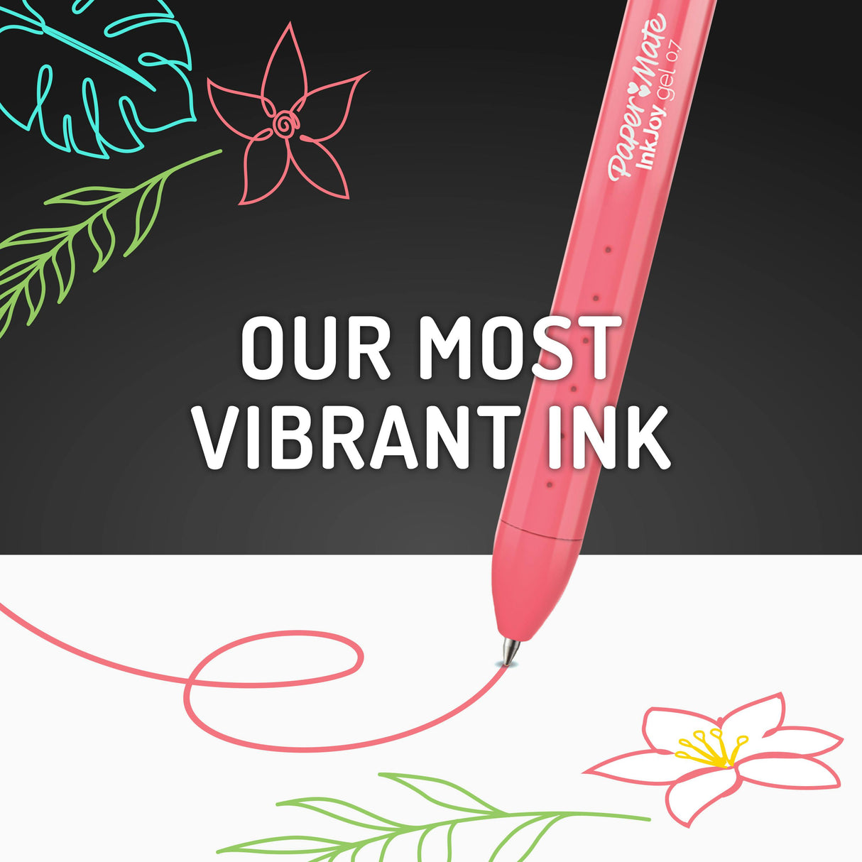 Paper Mate Inkjoy Gel Bright! Medium Point Pens, 6 count-716412104938-LR-359434-3-LR eShop