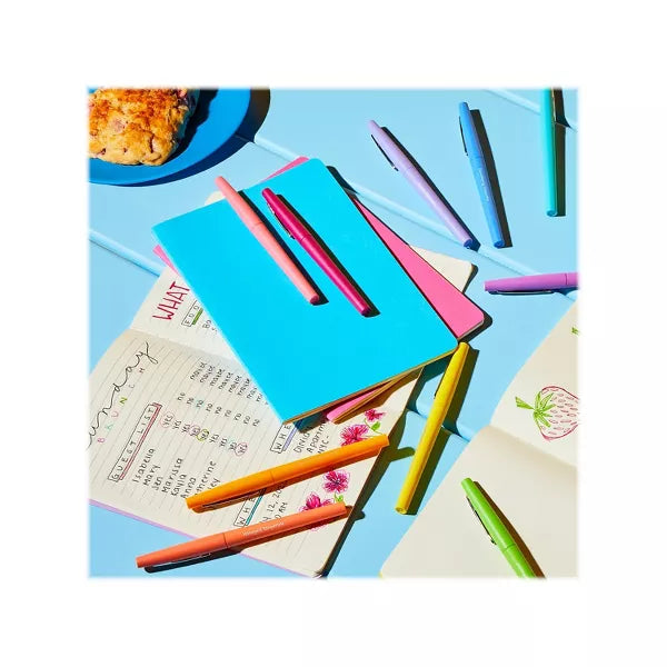 Paper Mate Sunday Brunch Scented Flair Medium Point Pen - Assorted Ink, 6 count-071641209732-LR-354809-3-LR eShop