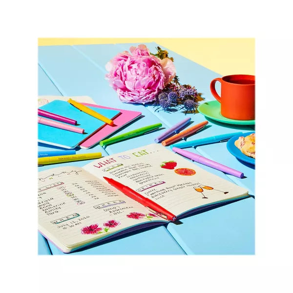 Paper Mate Sunday Brunch Scented Flair Medium Point Pen - Assorted Ink, 6 count-071641209732-LR-354809-5-LR eShop