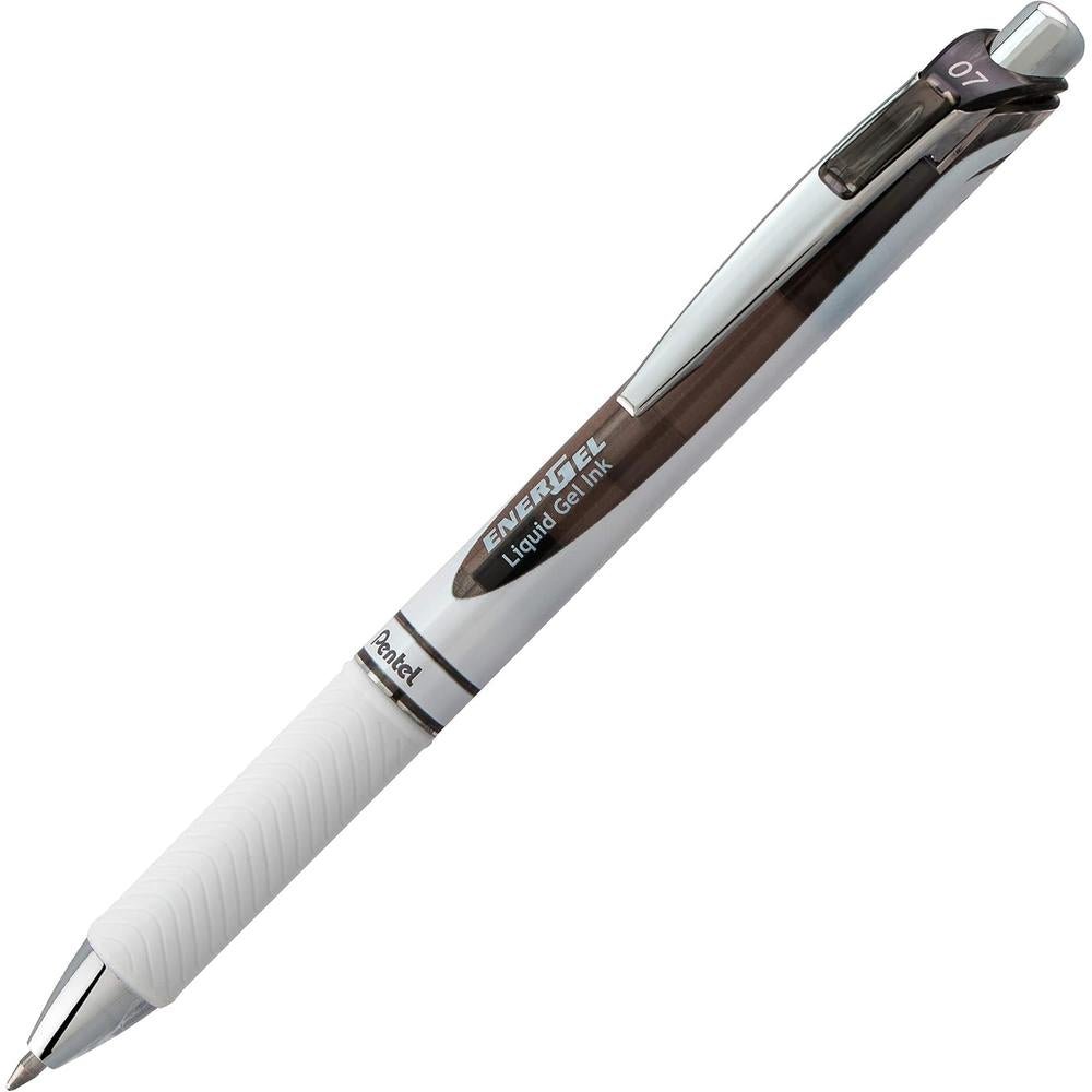 Pentel EnerGel Pearl Retractable Liquid Gel Pen, Medium Line - Black Ink, 2 count-072512251584-LR-315855-2-LR eShop