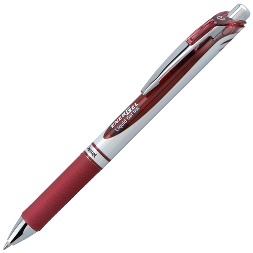 Pentel EnerGel RTX Retractable Liquid Gel Pen, Medium Line - Burgundy Ink, 1 count-884851051042-LR-345701-1-LR eShop