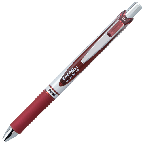 Pentel EnerGel RTX Retractable Liquid Gel Pen, Medium Line - Burgundy Ink, 1 count-884851051042-LR-345701-2-LR eShop