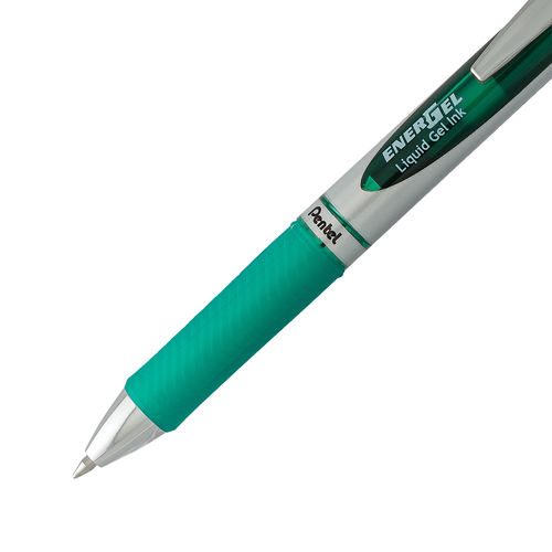 Pentel EnerGel RTX Retractable Liquid Gel Pen, Medium Line - Green Ink, 1 count-072512200636-LR-324420-13-LR eShop