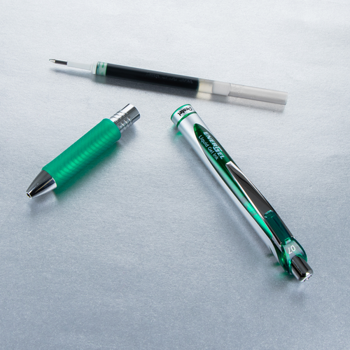 Pentel EnerGel RTX Retractable Liquid Gel Pen, Medium Line - Green Ink, 1 count-072512200636-LR-324420-15-LR eShop