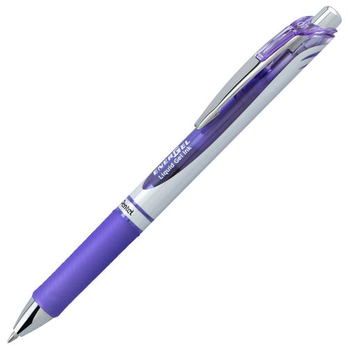Pentel EnerGel RTX Retractable Liquid Gel Pen, Medium Line - Lilac Ink, 1 count-884851051035-LR-345699-1-LR eShop