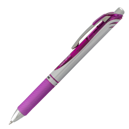 Pentel EnerGel RTX Retractable Liquid Gel Pen, Medium Line - Violet Ink, 1 count-072512200667-LR-324421-9-LR eShop