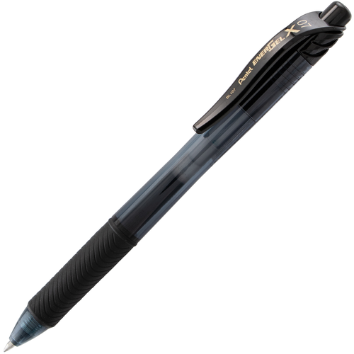 Pentel EnerGel-X Retractable Liquid Gel Pen, Medium Line - Black Ink, 2 count-072512243763-LR-271397-2-LR eShop