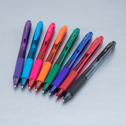 Pentel EnerGel-X Retractable Liquid Gel Pen, Medium Line - Black Ink, 2 count-072512243763-LR-271397-6-LR eShop
