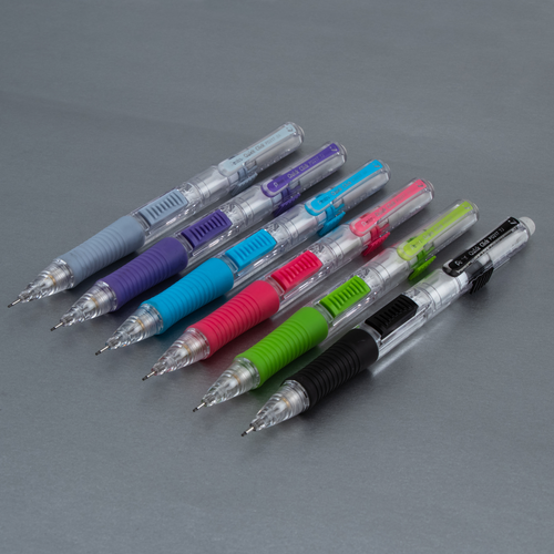 Pentel Quick Click Mechanical Pencil With Lead and Eraser Refills, 0.7 mm - Assorted Colors, 2 count-072512269718-LR-325286-4-LR eShop