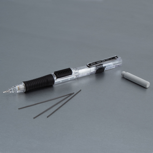 Pentel Quick Click Mechanical Pencil With Lead and Eraser Refills, 0.7 mm - Assorted Colors, 2 count-072512269718-LR-325286-9-LR eShop