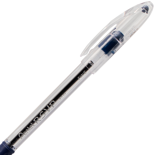 Pentel R.S.V.P. Ballpoint Pen, Fine Line - Blue Ink, 2 count-072512070215-LR-107693-9-LR eShop