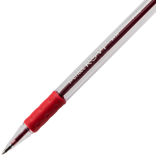 Pentel R.S.V.P. Ballpoint Pen, Fine Line - Red Ink, 2 count-072512070185-LR-107692-8-LR eShop