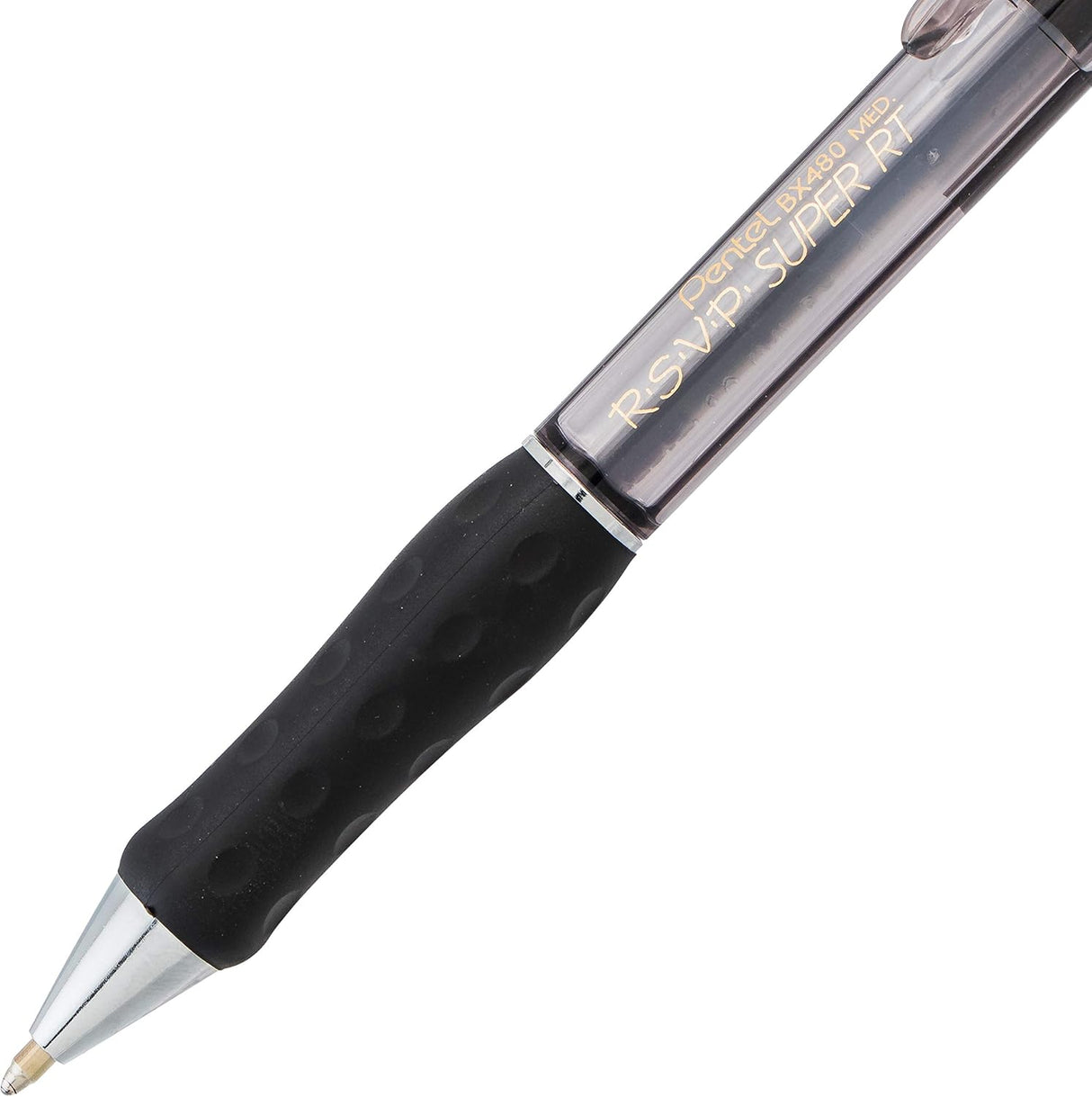 Pentel R.S.V.P. Super RT Ballpoint Pen, Medium Line - Black Ink, 2 count-072512270516-LR-325278-4-LR eShop