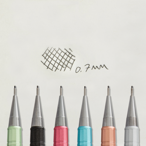 Pentel Sharp Mechanical Pencil - Assorted Metallic Barrels, 1 count-072512261552-LR-325283-3-LR eShop