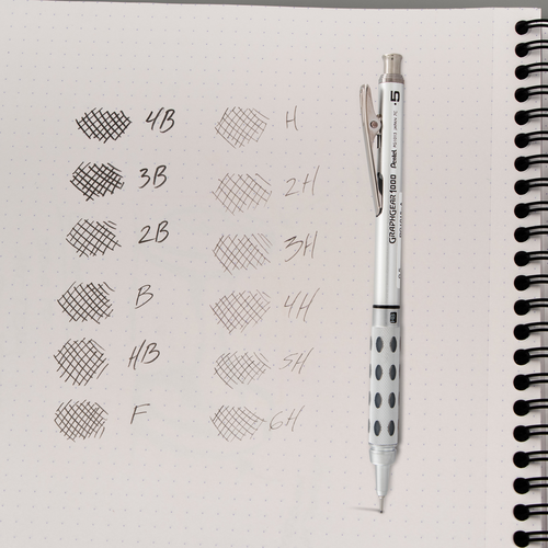 Pentel Super Hi-Polymer Lead Refill - HB Fine 0.5 mm, 30 count-072512701515-LR-105509-9-LR eShop