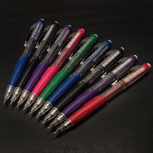 Pentel Twist-Erase CLICK Mechanical Pencil With Lead and Eraser Refills - Assorted Colors, 1 count-072512234266-LR-206016-3-LR eShop