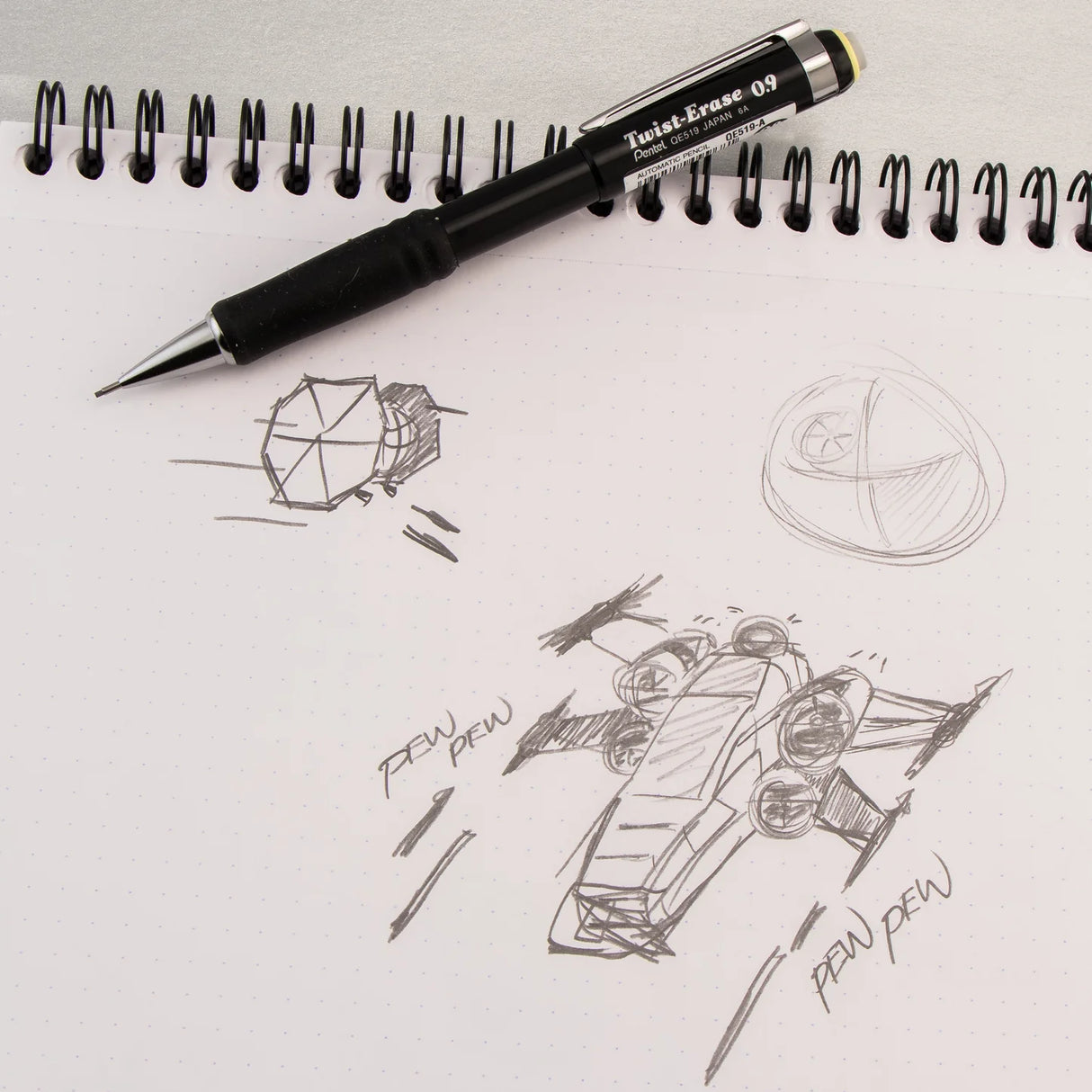 Pentel Twist Erase III Mechanical Pencil with Lead Refill-072512291856-LR-358294-2-LR eShop