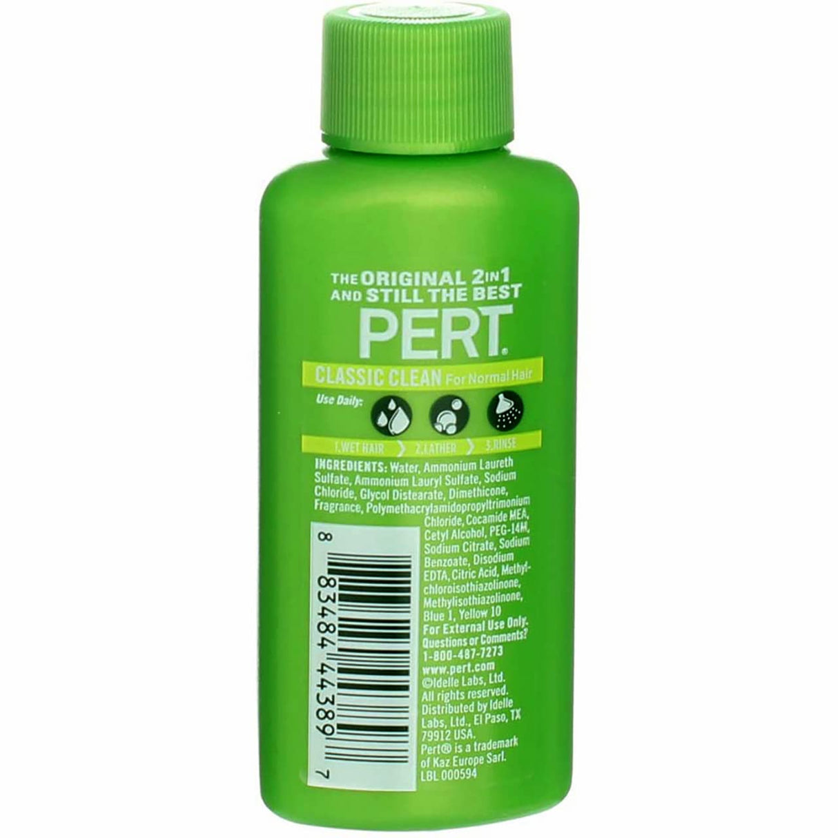 Pert Plus 2-in-1 Shampoo & Conditioner - Classic Clean, 1.70 oz-883484443897-LR-145562-2-LR eShop