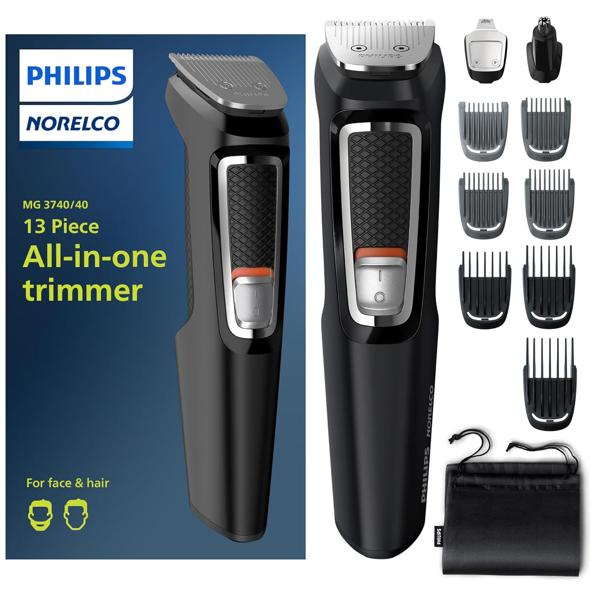 Philips Norelco Multi Groomer - 13 Piece Men's Grooming Kit-075020107671-LR-355488-1-LR eShop