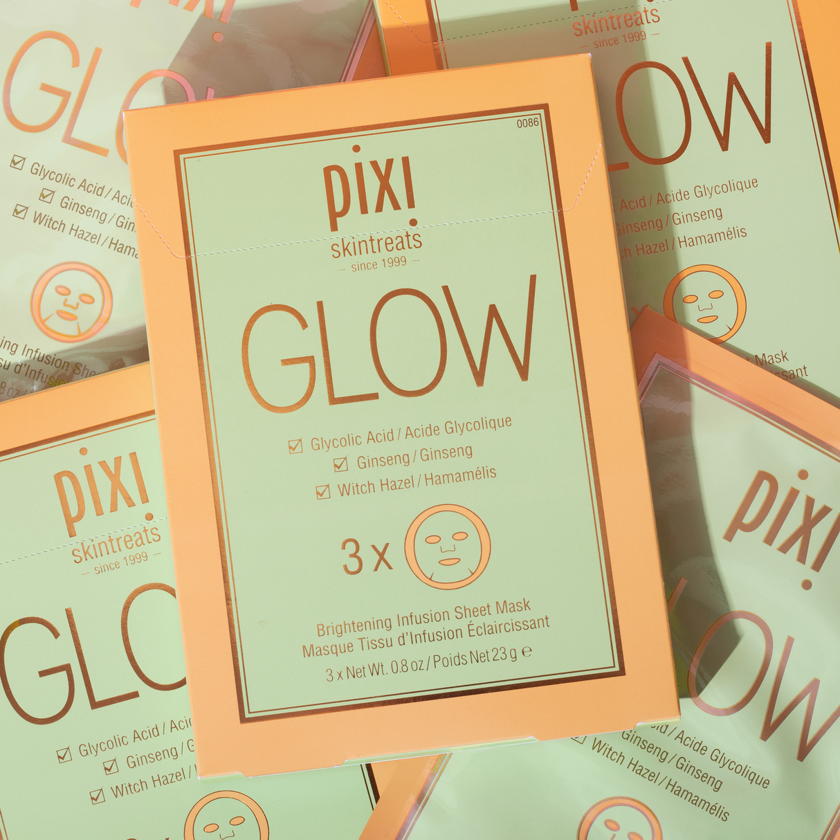 pixi GLOW Glycolic Boost Sheet Mask, 3 count-885190822089-LR-362198-2-LR eShop