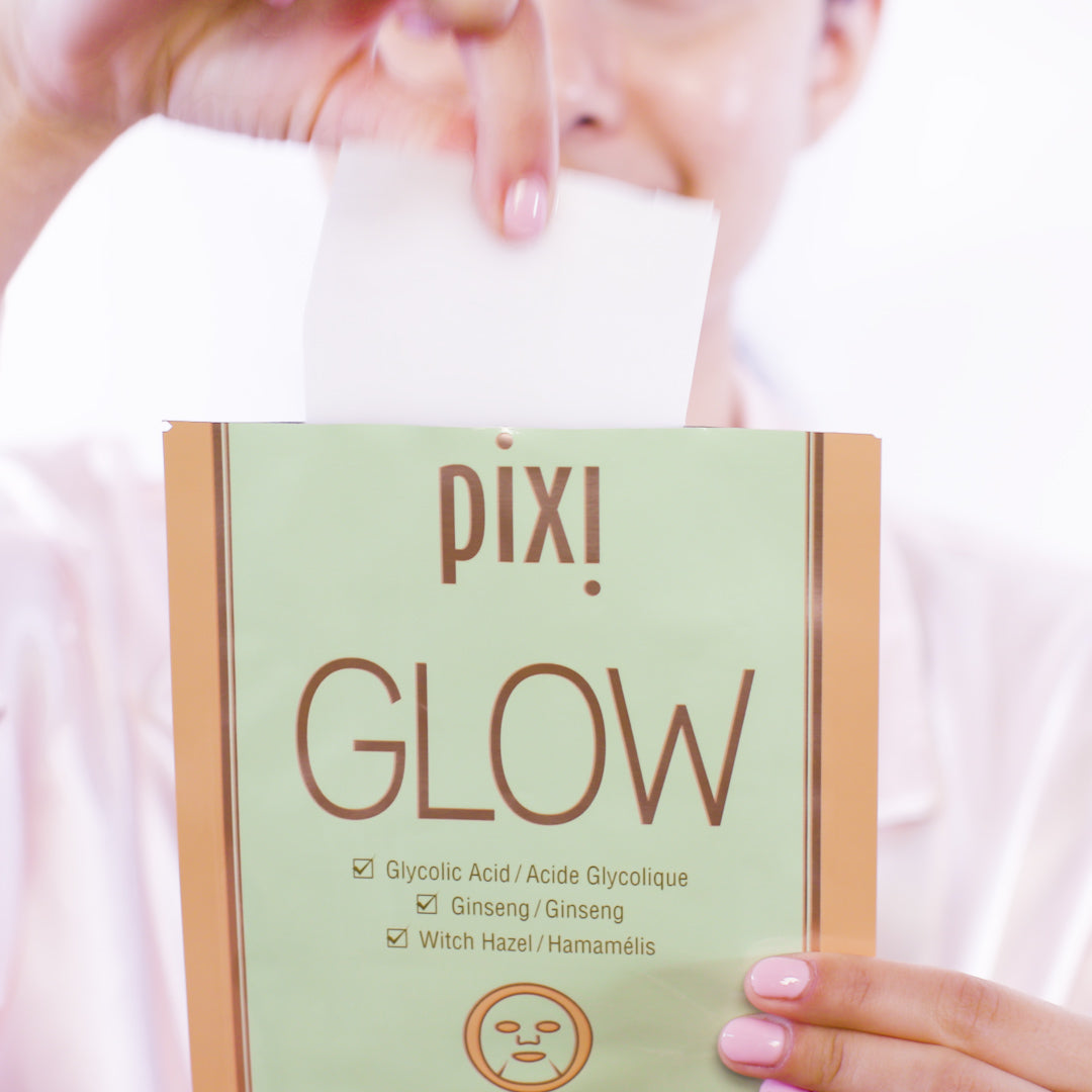pixi GLOW Glycolic Boost Sheet Mask, 3 count-885190822089-LR-362198-5-LR eShop