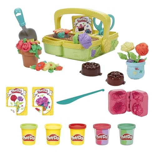 Play-Doh Blooming Flower Garden Playset-5010996276001-LR-357911-3-LR eShop