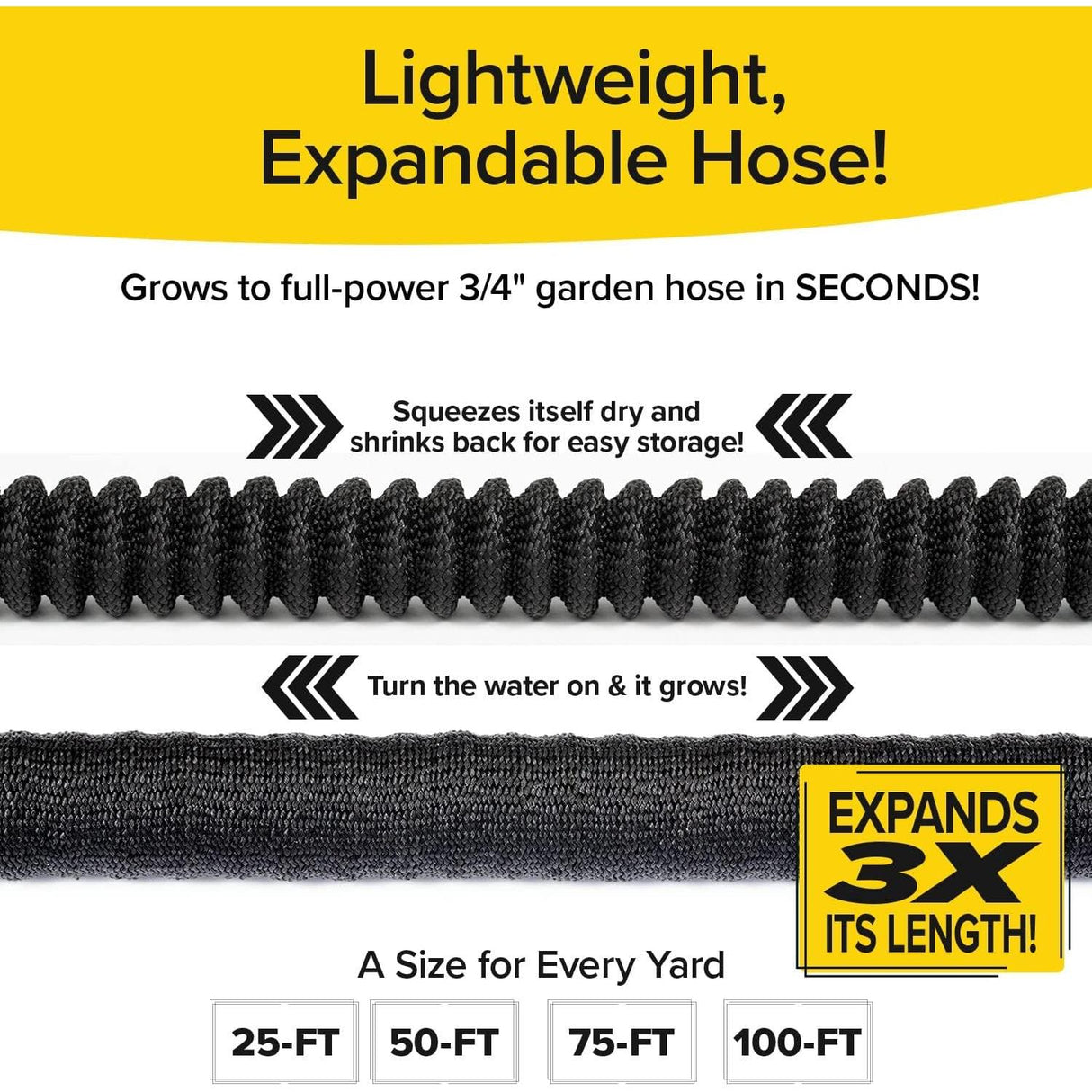 Pocket Hose Silver Bullet Pocket Garden Hose, 50 feet-097298072345-LR-340925-4-LR eShop