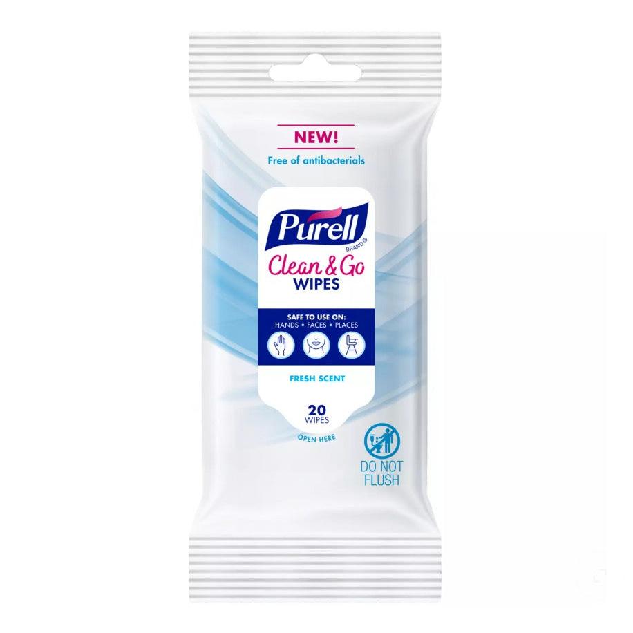 Purell Clean & Go Sanitizing Wipes, 20 count-073852306484-LR-357999-1-LR eShop
