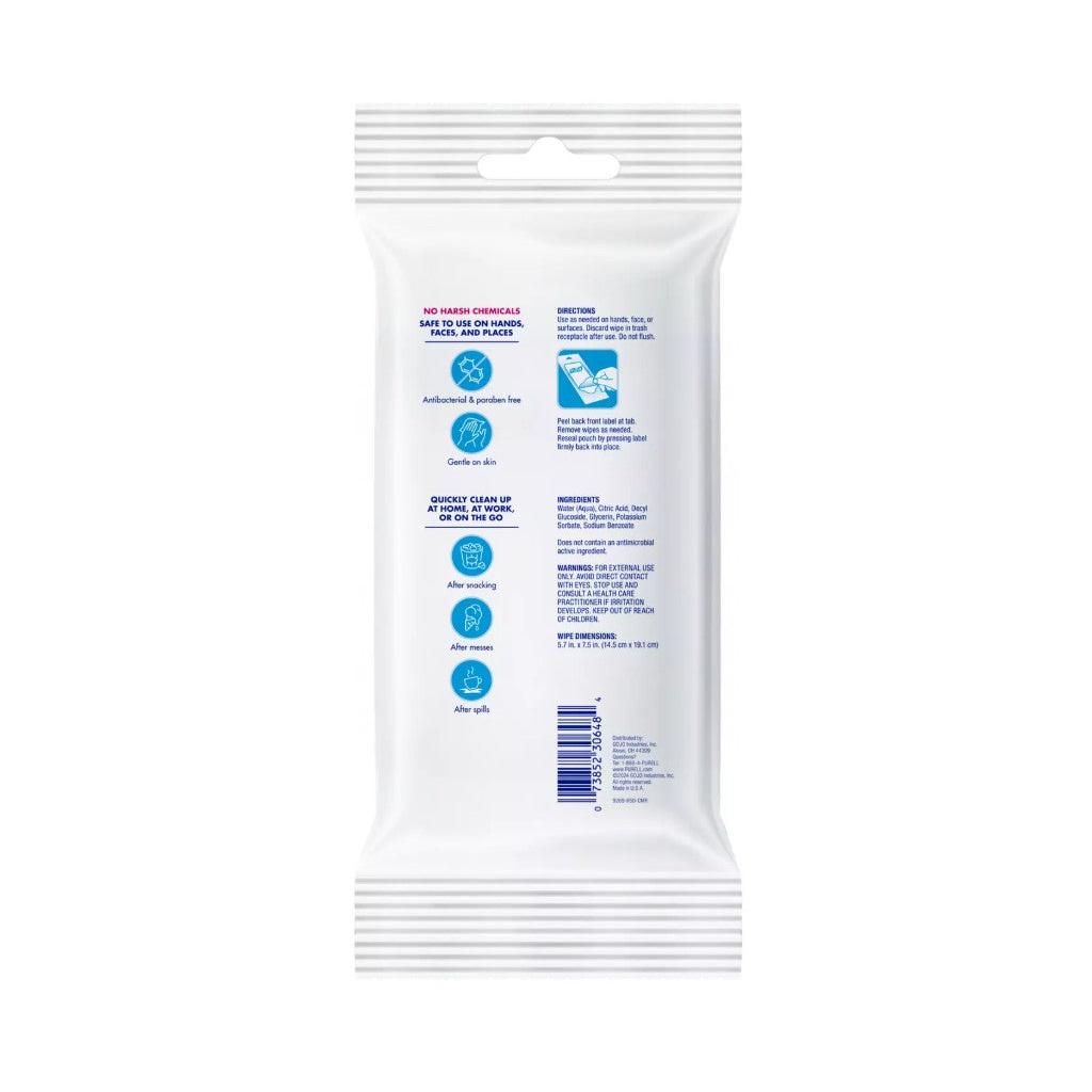 Purell Clean & Go Sanitizing Wipes, 20 count-073852306484-LR-357999-2-LR eShop