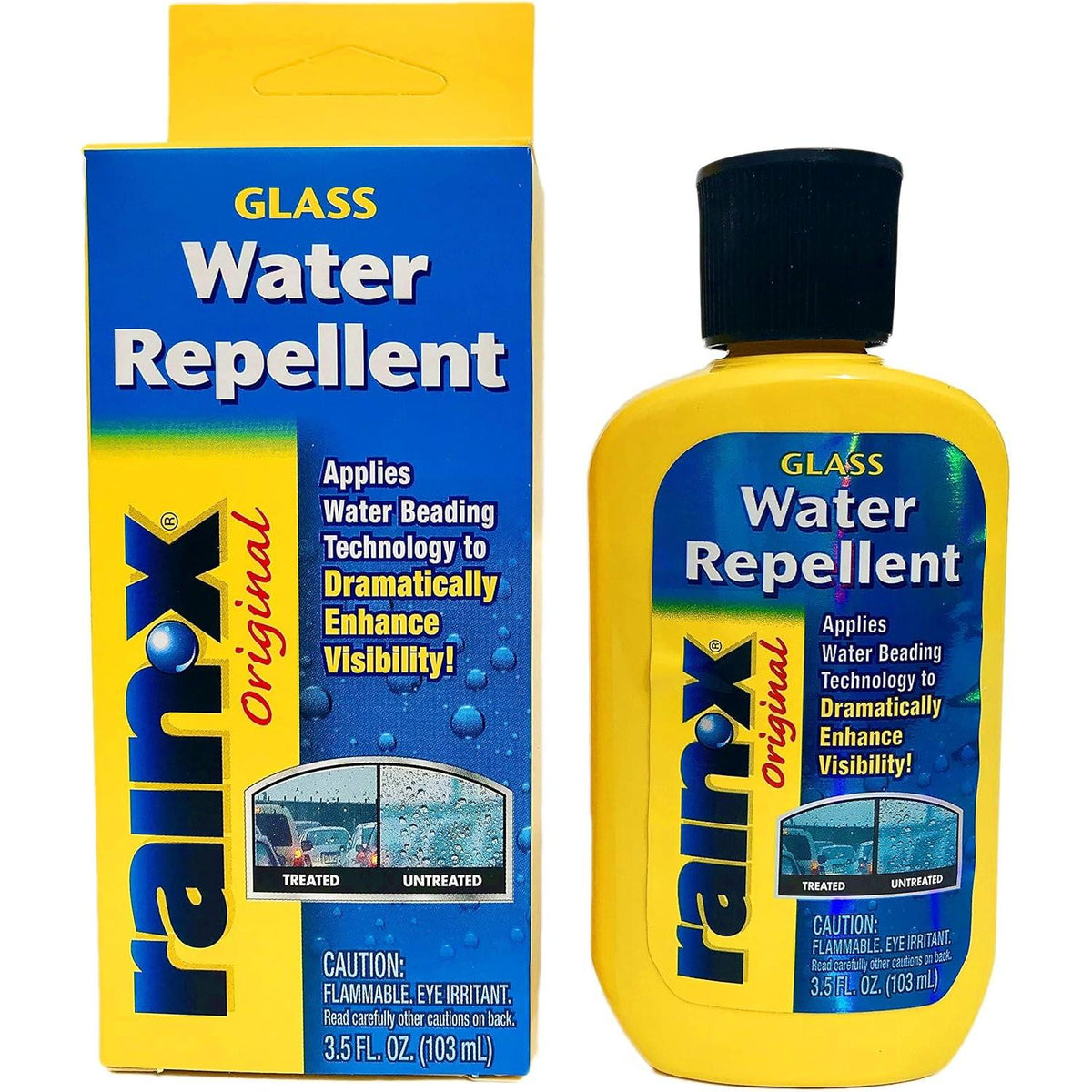 Rain-X Original Windshield Treatment Glass Water Repellent, 3.5 oz-079118010706-LR-161858-1-LR eShop