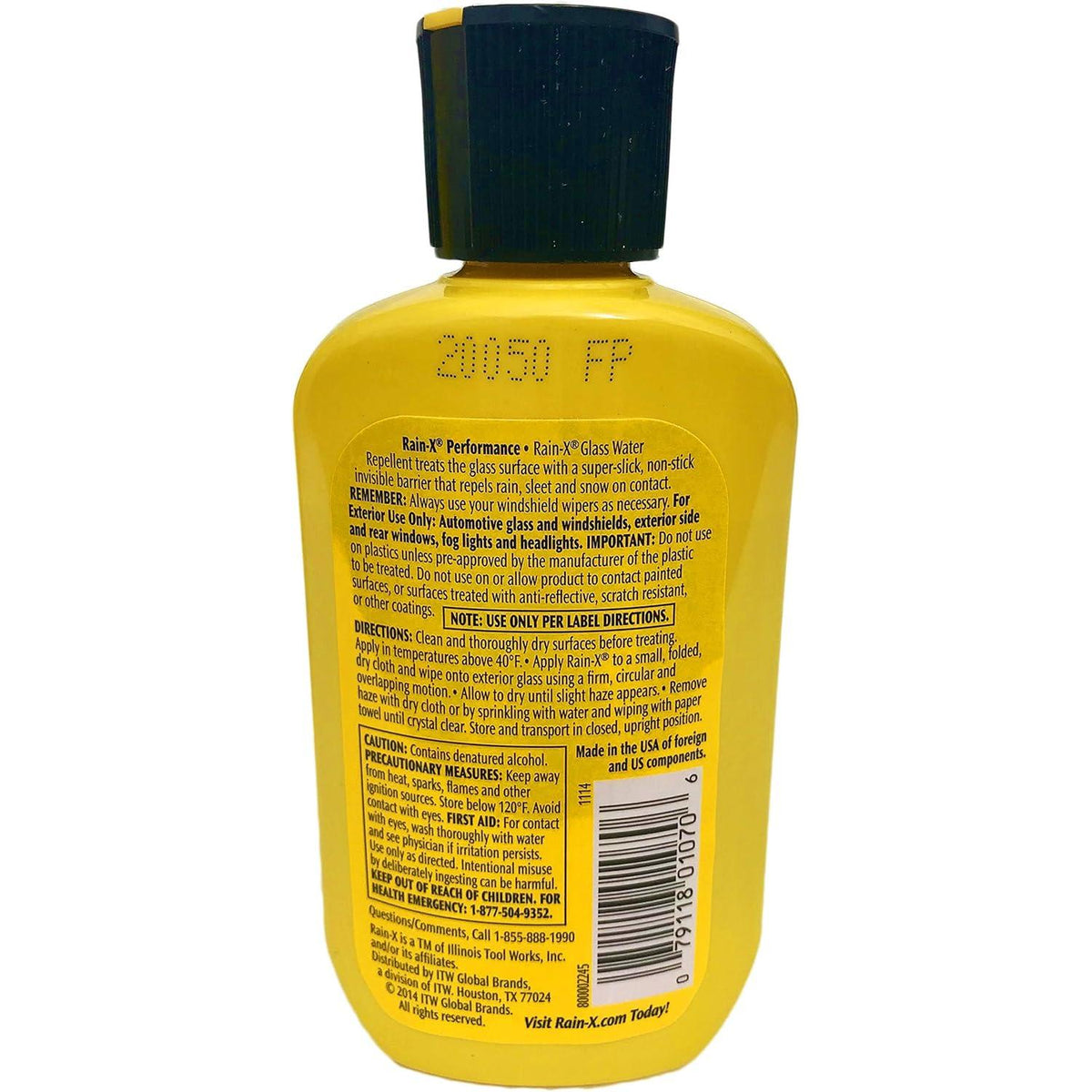 Rain-X Original Windshield Treatment Glass Water Repellent, 3.5 oz-079118010706-LR-161858-6-LR eShop
