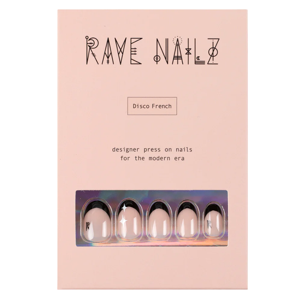 RAVE NAILZ Designer Press On Nails - Disco French-850019909319-LR-359539-1-LR eShop