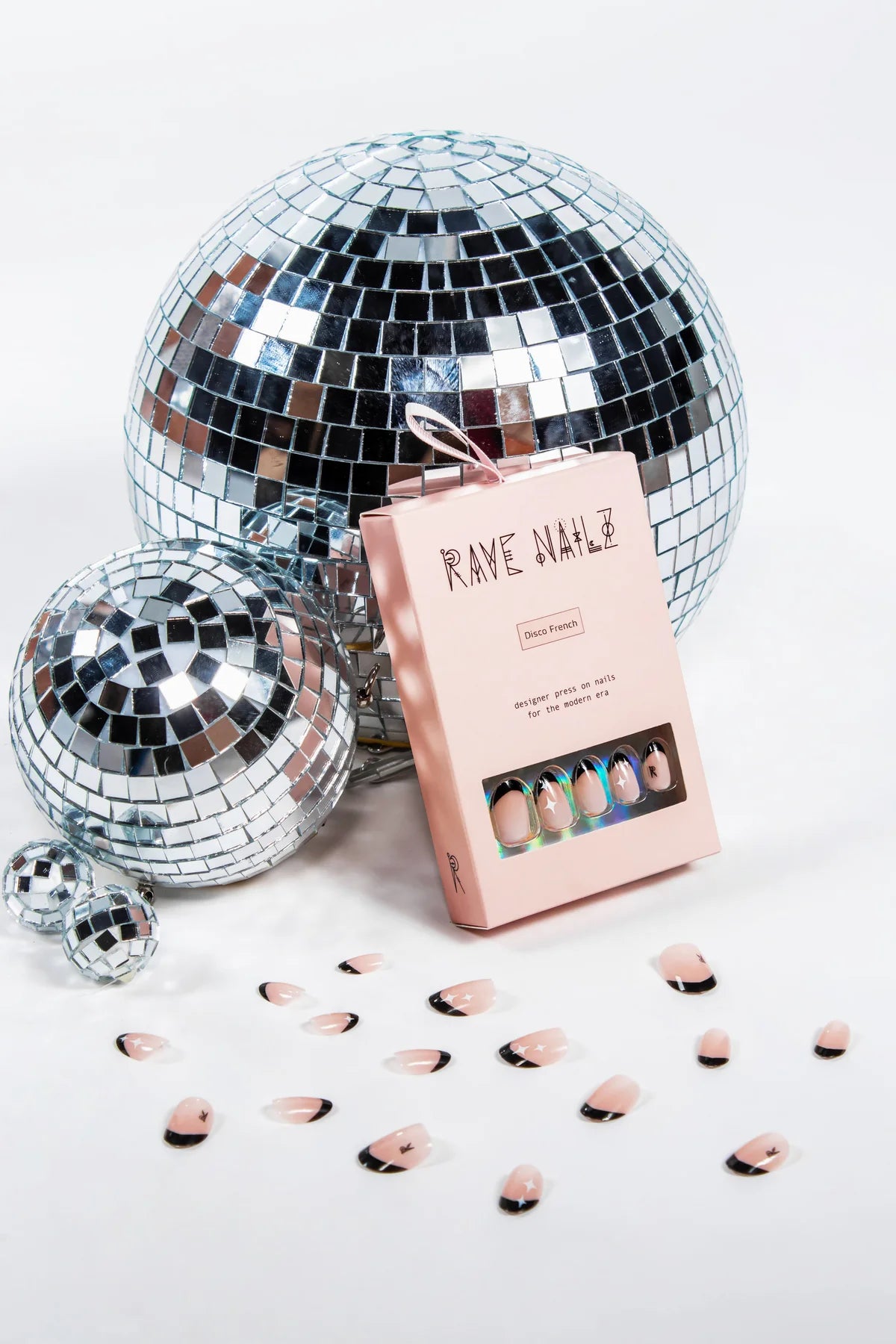 RAVE NAILZ Designer Press On Nails - Disco French-850019909319-LR-359539-4-LR eShop