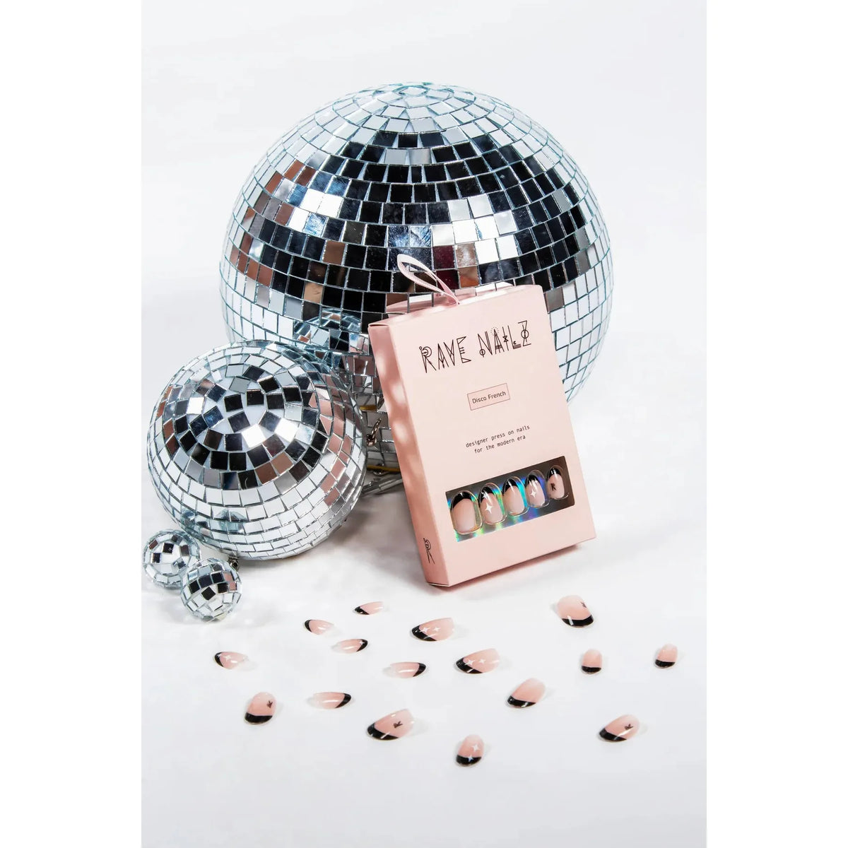 RAVE NAILZ Designer Press On Nails - Disco French-850019909319-LR-359539-4-LR eShop