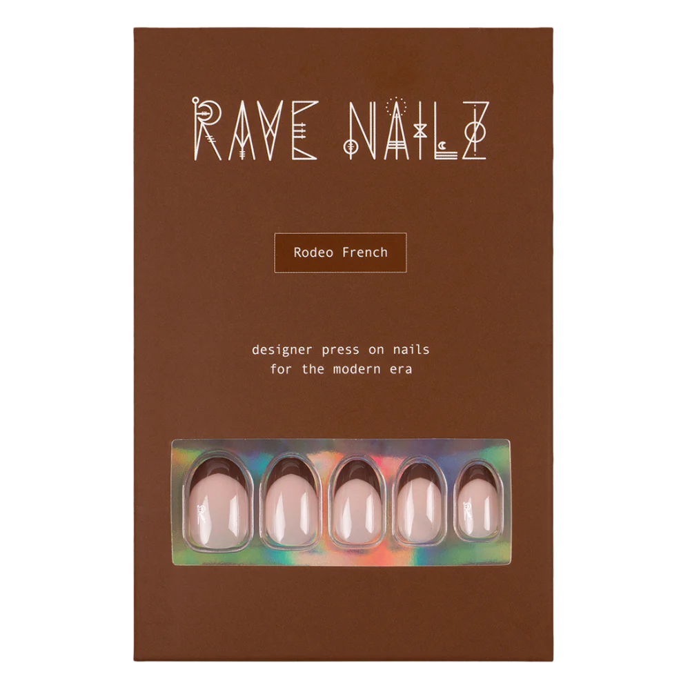RAVE NAILZ Designer Press On Nails - Rodeo French-850019909302-LR-359538-1-LR eShop