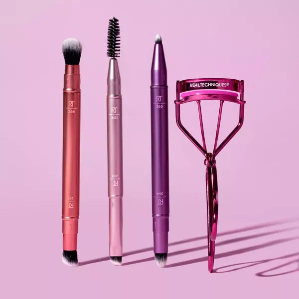 Real Techniques Double Time Brush + Lash Set, 4 count-079625446364-LR-357103-2-LR eShop