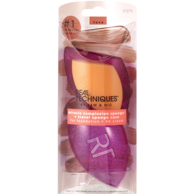 Real Techniques Miracle Complexion Makeup Sponge with Travel Case-079625019742-LR-361242-1-LR eShop