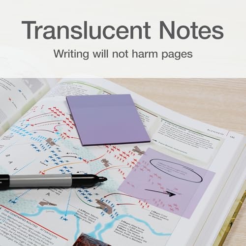 Redi-Tag Translucent Sticky Notes, Pastel Colors-012534065936-LR-358073-4-LR eShop