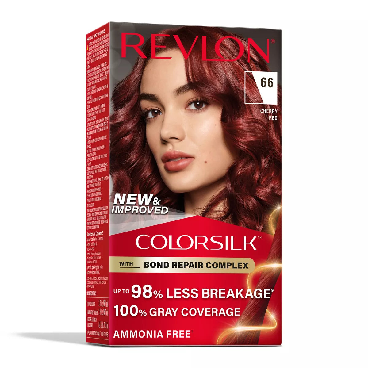 REVLON ColorSilk Permanent Hair Color with Bond Repair Complex - 066 Cherry Red-309970190897-LR-349584-1-LR eShop