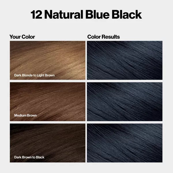 REVLON ColorSilk Permanent Hair Color with Bond Repair Complex - 12 Natural Blue Black-309970185039-LR-344512-3-LR eShop