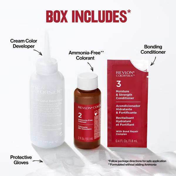 REVLON ColorSilk Permanent Hair Color with Bond Repair Complex - 20 Brown Black-309970185046-LR-344513-9-LR eShop