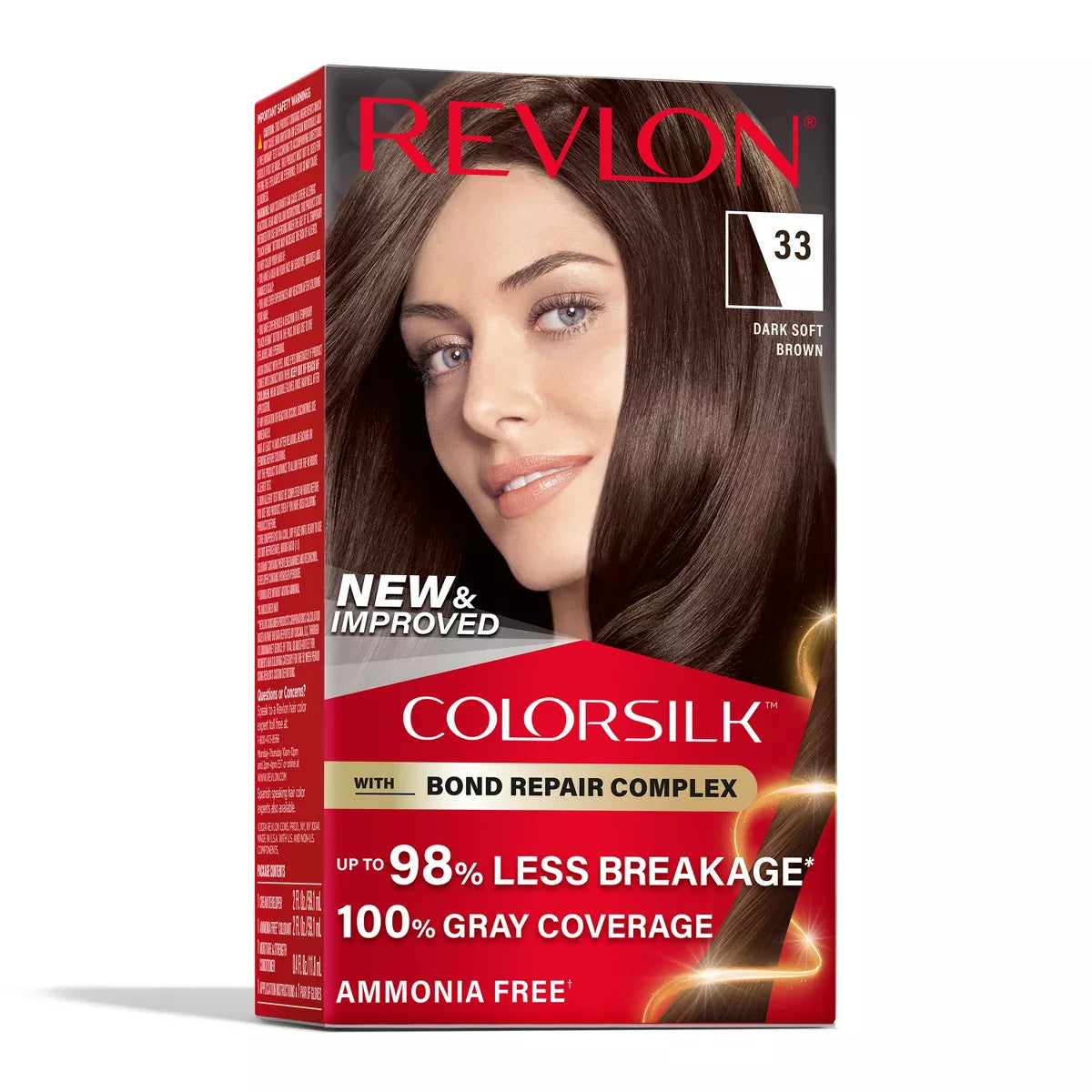 REVLON ColorSilk Permanent Hair Color with Bond Repair Complex - 33 Dark Soft Brown-309970184681-LR-349580-1-LR eShop