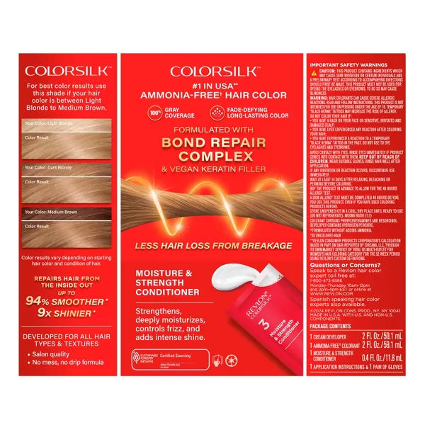 REVLON ColorSilk Permanent Hair Color with Bond Repair Complex - 61 Dark Blonde-309970184896-LR-344526-12-LR eShop