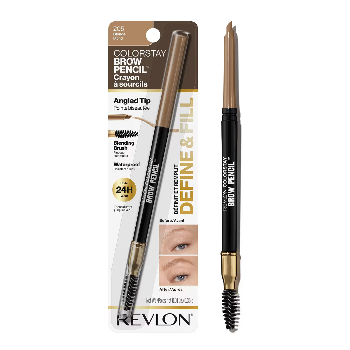 REVLON Colorstay Brow Pencil - 205 Blonde-309977643013-LR-307675-1-LR eShop